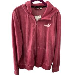 Puma Full-Zip Hoodie NWT RT $60 P:23-25” L:25”